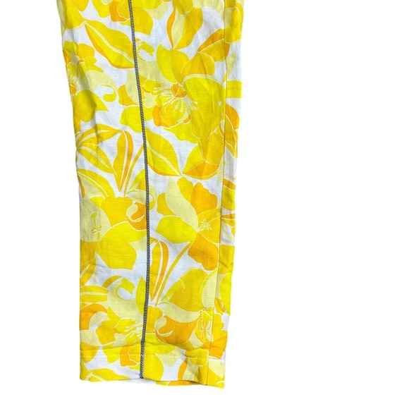 Yellow Floral Jumpsuit - Picture 8 of 16